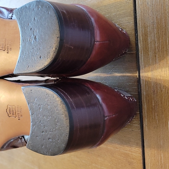 VINTAGE HANDMAND R  MARTEGANI LEATHER LACE UP  SPATS. - Picture 10 of 14